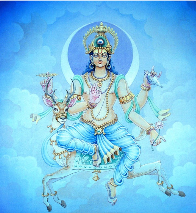 Moon – Chandra deity